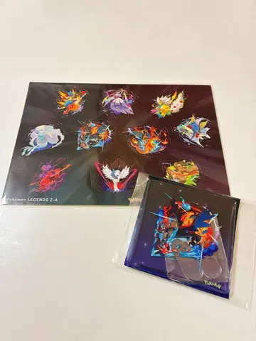 포켓몬 레전즈 ZA 라쿠텐 혜택 아크릴 코스터 메가 리자몽X 포켓몬