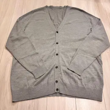 [ 빠른 발송 대응 ] 코토리 웍스 그레이 V넥 가디건 긴팔