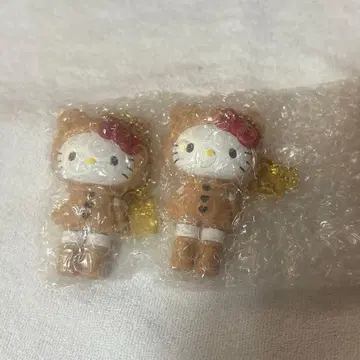 헬로키티전 시크릿 마스코트 참 A 곰 2개 세트