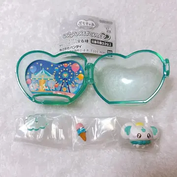 푸치큐아 포룬 가챠 2세트 캡슐 하우스 메지루시 액세서리