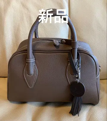 [ 새상품 ] Vita Felice 소가죽 가죽 2way 미니 보스턴 백