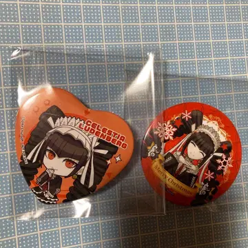 단간론파 하트형 캔뱃지 캔뱃지 셀레스 프리롤