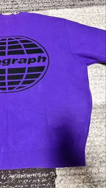 Paragraph 퍼플 가디건