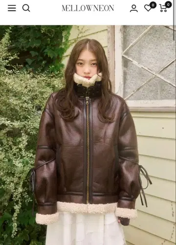 MELLOWNEON 새상품 보아 코트