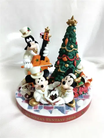 디즈니랜드 크리스마스 판타지 2006년 피규어
