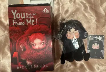 POPMART 스컬 팬더 You Found Me!'Darkness'