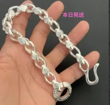 실버 925 할리데이비슨 체인 팔찌