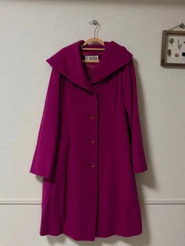 KEIKO SUZUKI COLLECTION 롱 코트 핑크