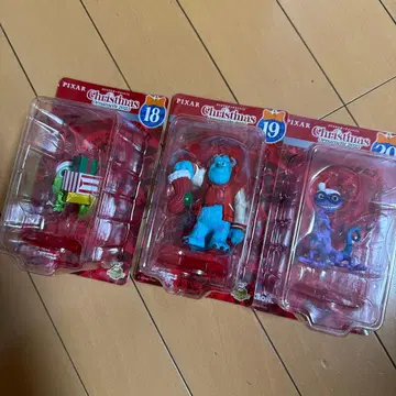 미개봉 새상품! 픽사 크리스마스 캐릭터 3체 세트