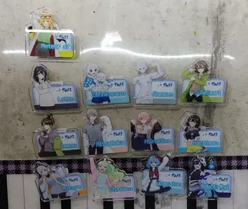 메메마을 팝업 스토어 네임 배지 13개 묶음 판매