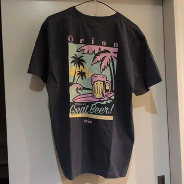 오리온 맥주 반팔 티셔츠
