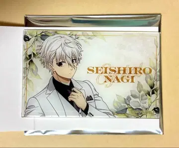 블루 록 나기 세이시로 아크릴 카드 AGF 수트 모델