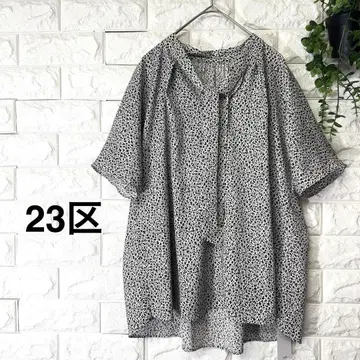 새상품 23구 보타이 블라우스 23구 드레이프감 블라우스 현행 택