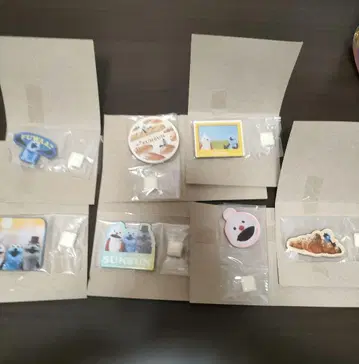 퍼펫 스 캐릭터 마그넷 7개 세트