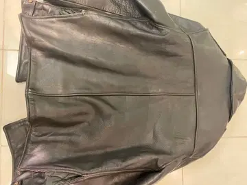 가죽 아우터 사이즈 38 퀼팅 라이너 포함