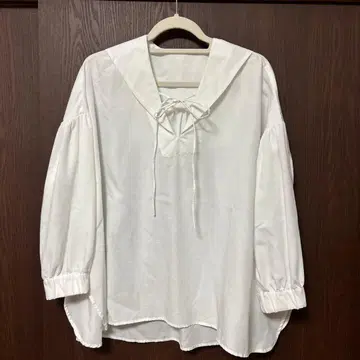 sirone 세일러 카라 블라우스