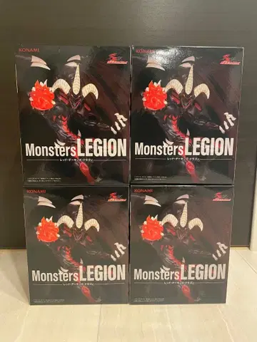 유희왕 Monster LEGION 레드 데몬즈 드래곤 피규어