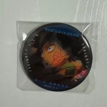 귀멸의 칼날 극장판 무한성편 이야기는 눈빛 캔뱃지 A 토미오카 기유 맥