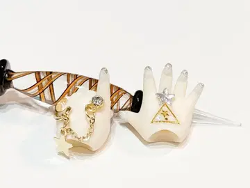 TinyFox 1/6 핸드 부품 네일 커스텀 핸드만