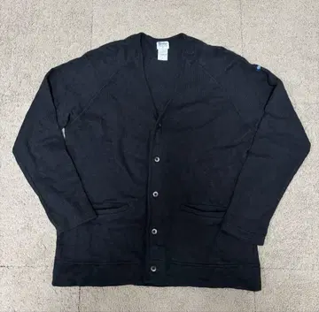 새상품급*Tieasy 티 오리지널 코튼 가디건 다크 네이비