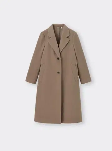 GU 브라운 코지 멜톤 코트