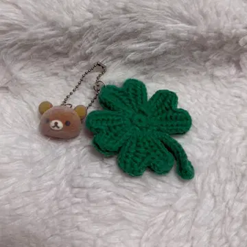 리락쿠마 SPINNS 스핀스 NEO 모리걸 클로버 키링