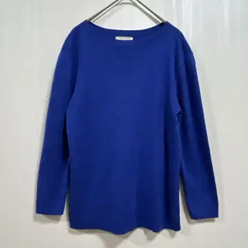 UNITED ARROWS 유나이티드 애로우즈 니트 실크 혼방 블루