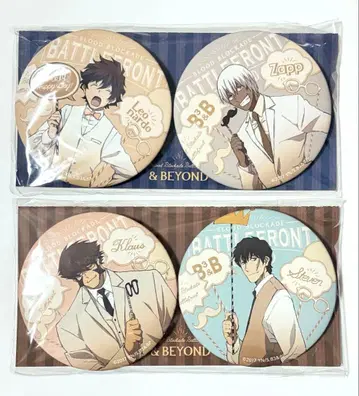 혈계전선 캔뱃지 세트 레오나르도 자프 스티븐 클라우스