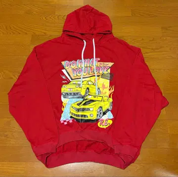 RE. /알이도트 후드티 레드 F