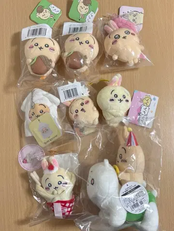 치이카와 (먼작귀) 토끼 마스코트 봉제 인형 묶음 판매
