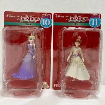 Happy 복권 디즈니 크리스마스 오너먼트 2025 엘사 안나