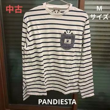 팬디에스타 보더 긴팔 티셔츠 M 사이즈 중고