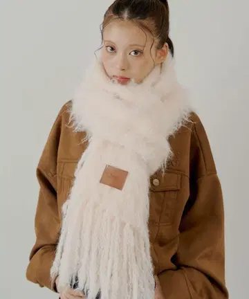 Chico 샤기 프린지 머플러