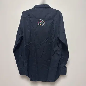 블랙 셔츠 자수 M 사이즈