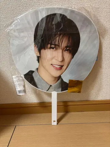 SnowMan 메메 부채 약 30cm