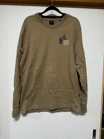 G-STAR RAW 베이지 L 사이즈 긴팔T셔츠