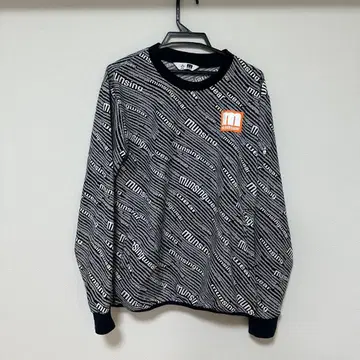 munsingwear 로고 프린트 긴팔 셔츠