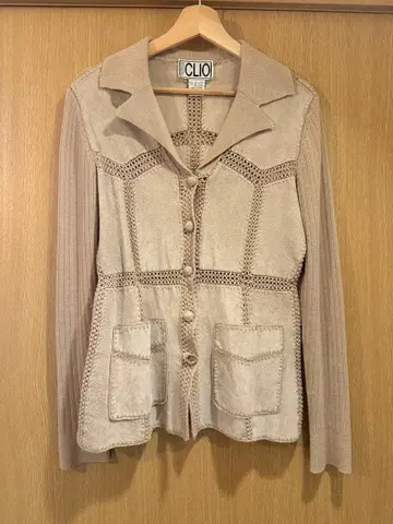 CLIO 스웨이드 자켓 M 사이즈