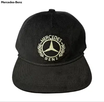 벤츠 코듀로이 캡 트래커 캡 자수 로고