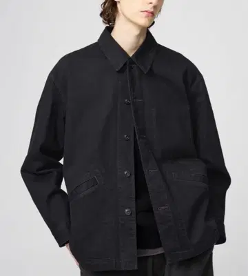 UNIQLO U 오버 사이즈 컬러 데님 자켓