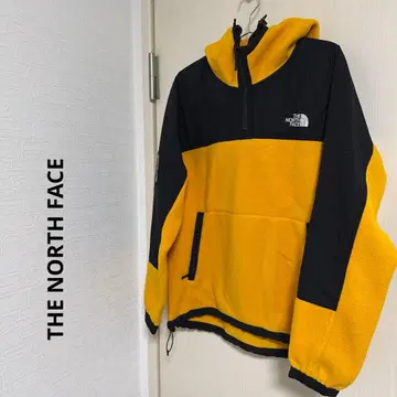 THE NORTH FACE 힘 플리스 후드티 노랑 M