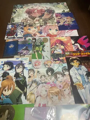 애니메이션 캐릭터 굿즈 포스터 묶음 판매