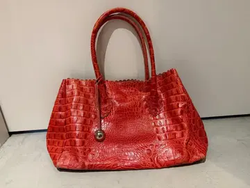FURLA 훌라 토트백 빨간색 케로코 엠보
