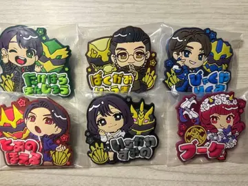 넘버원 전대 고쥬우쟈 러버 배지 6종 세트