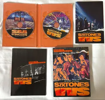 [ 새상품급 ] SixTONES VVS 초회반 Blu-ray 2매 세트