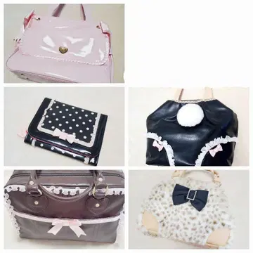 코케티쉬 티아라 백 세트 Coquettish Tiara