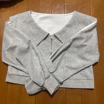 마제스틱 레고 레이디 라인 ZIP 상의 M 그레이