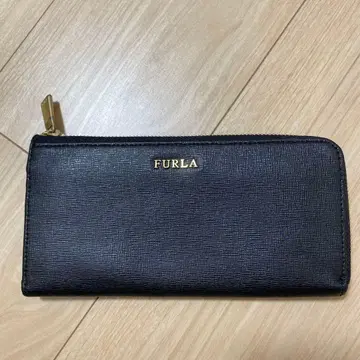 FURLA 블랙 장지갑