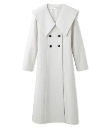 릴리 브라운 빅 칼라 슬림 머메이드 코트 릴리 브라운