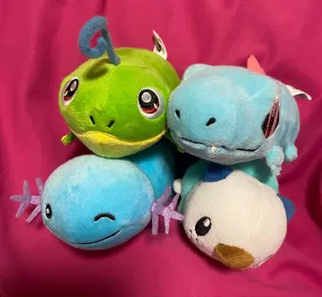 포켓몬 테니노루 코로린 프렌즈 봉제 인형 [니드런] 등 4종 세트